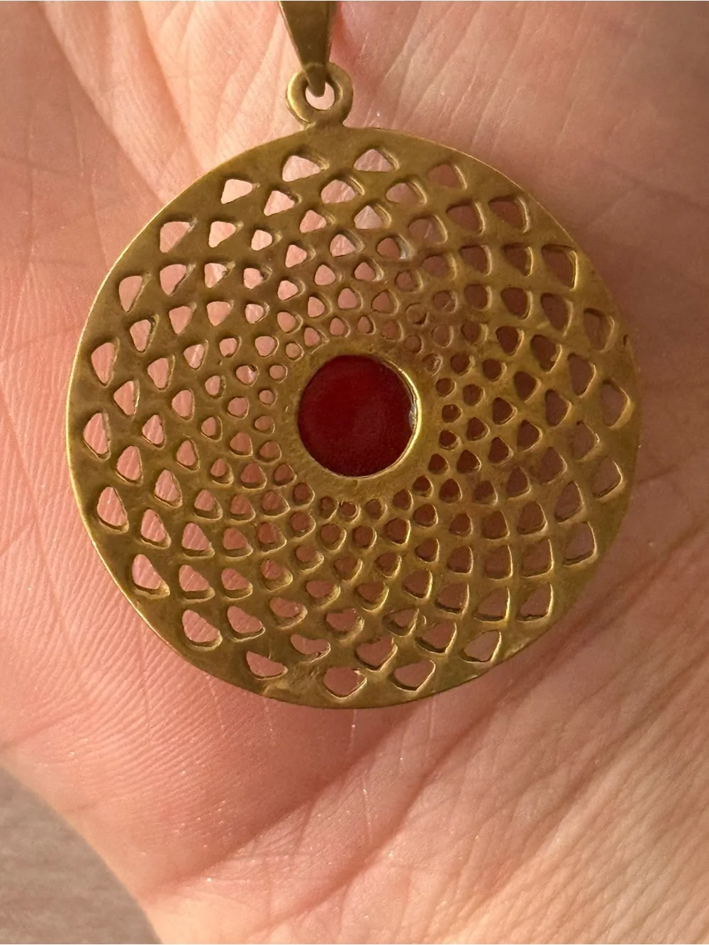 Source Unknown brass filigree